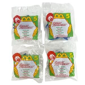 90s McDonald’s Transformers Manta-Ray set of 4 1995 vintage